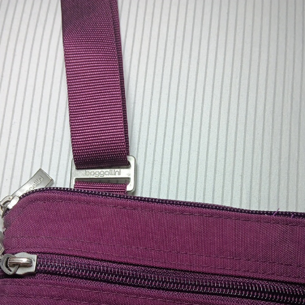 Baggallini Wine Crossbody Bag - Picture 9 of 11